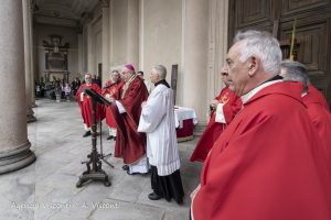 La Domenica delle Palme in Duomo a Novara con il Vescovo Franco Giulio Brambilla
