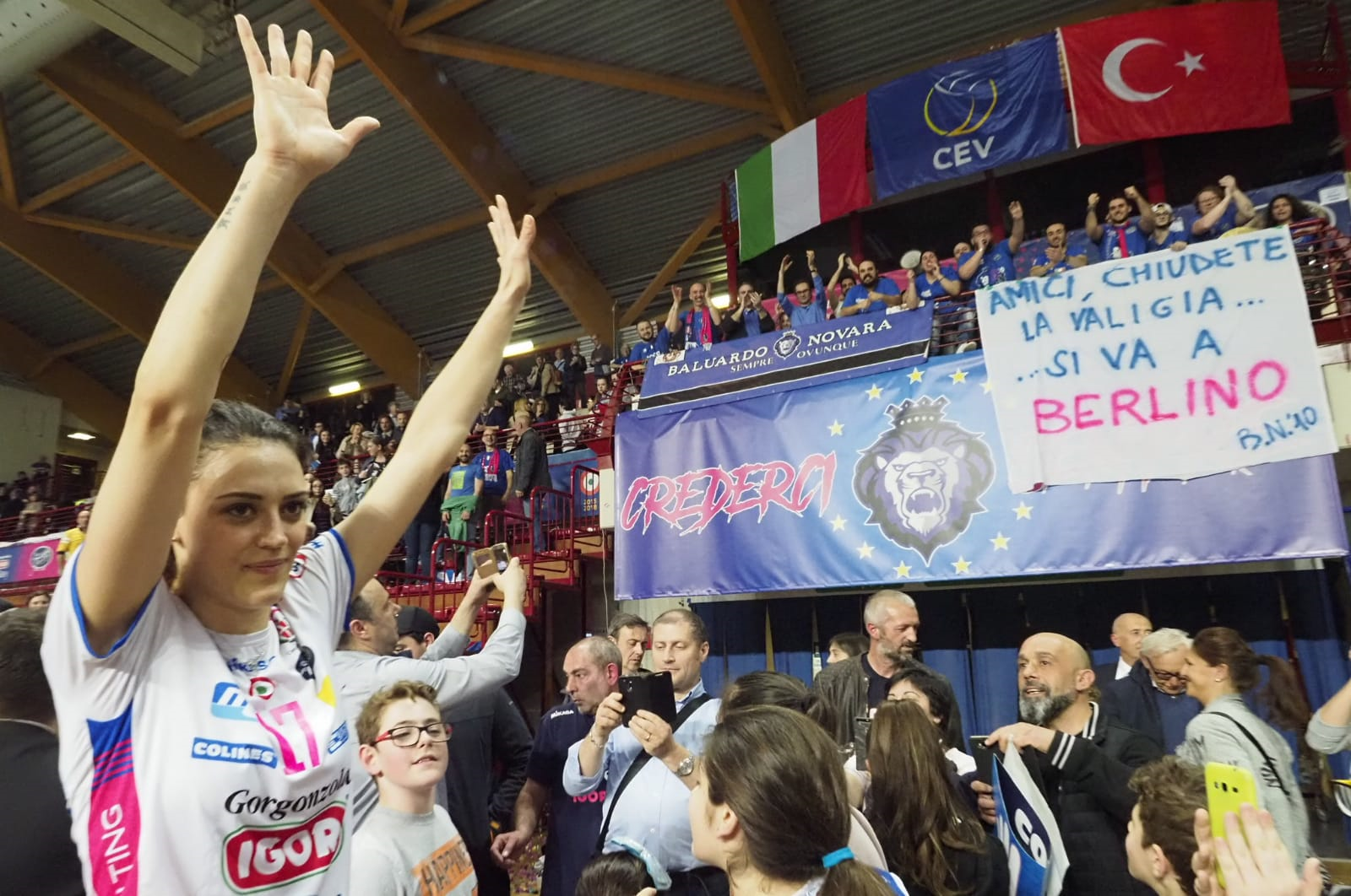 Igor Volley Novara, è finale di Champions League: Vakifbank Istanbul superata al golden set per 16 a 14