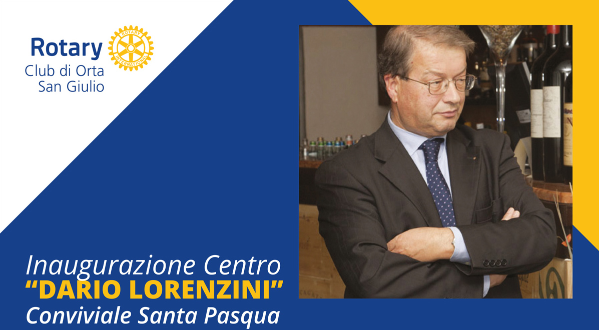 Ad Armeno si inaugura il Centro di raccolta alimentare “Dario Lorenzini” a cura del Rotary club Orta San Giulio