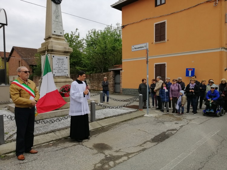 Cavaglio d’Agogna ha celebrato il XXV Aprile