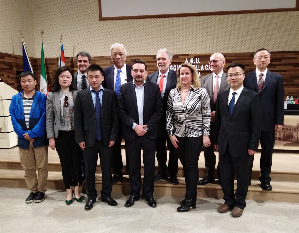 Delegazione dell’ospedale della Cina occidentale Sichuan Cancer Hospital and Institute in visita al Maggiore di Novara