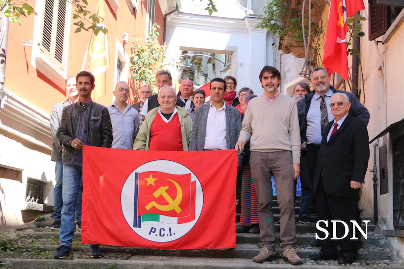 I candidati del Pci a sostegno di Vladimiro Di Gregorio sindaco per Verbania