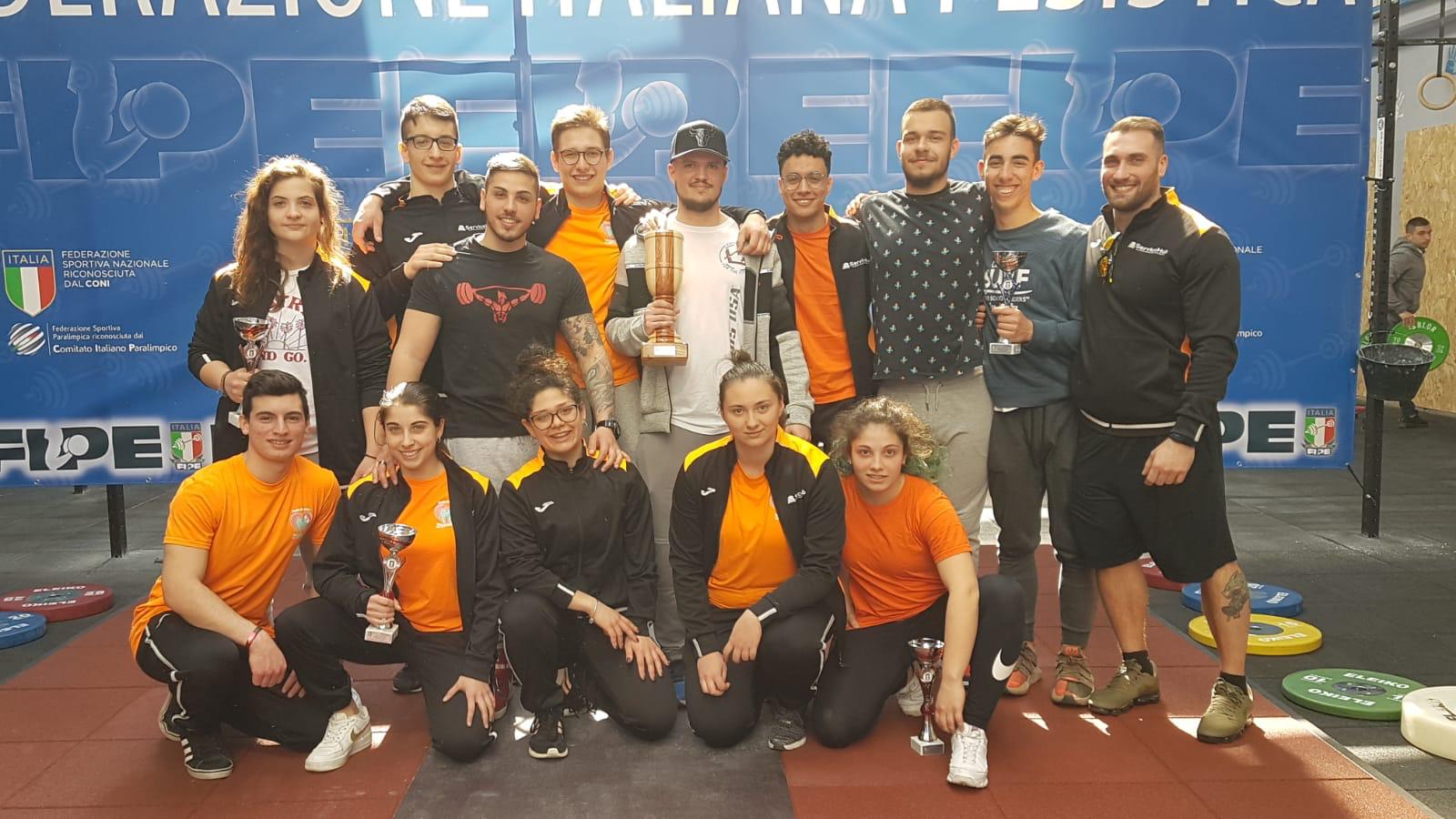 Pesistica: il team Quisquash 2000 Novara domina la prova regionale Juniores