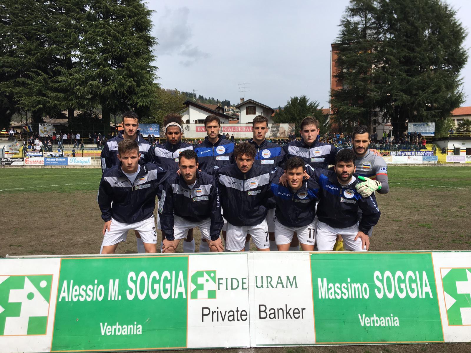 Verbania-Baveno 3-1, titolo più vicino per i biancocerchiati