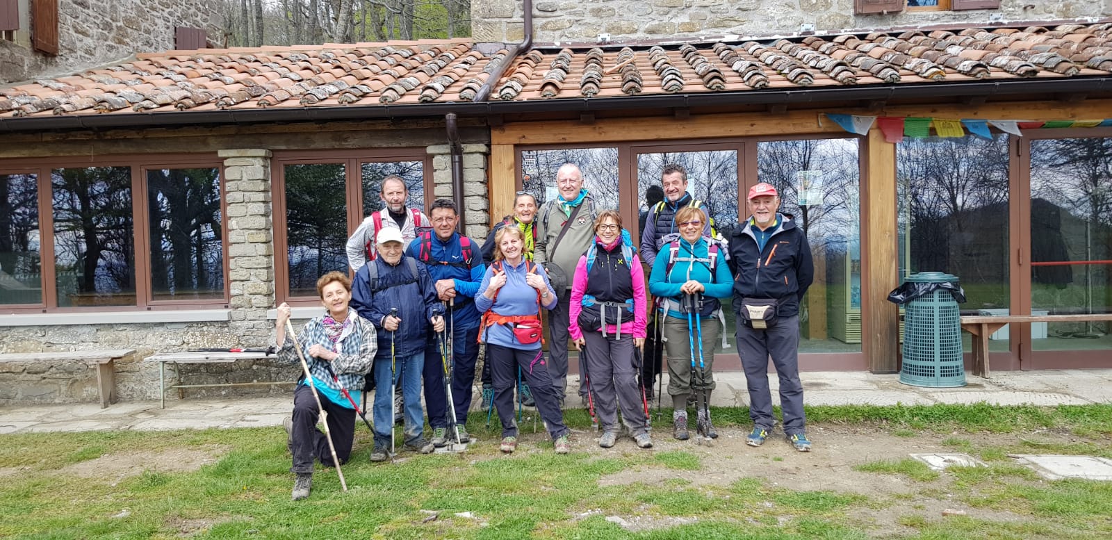 Gli amici del Gruppo Verbano in cammino verso Assisi