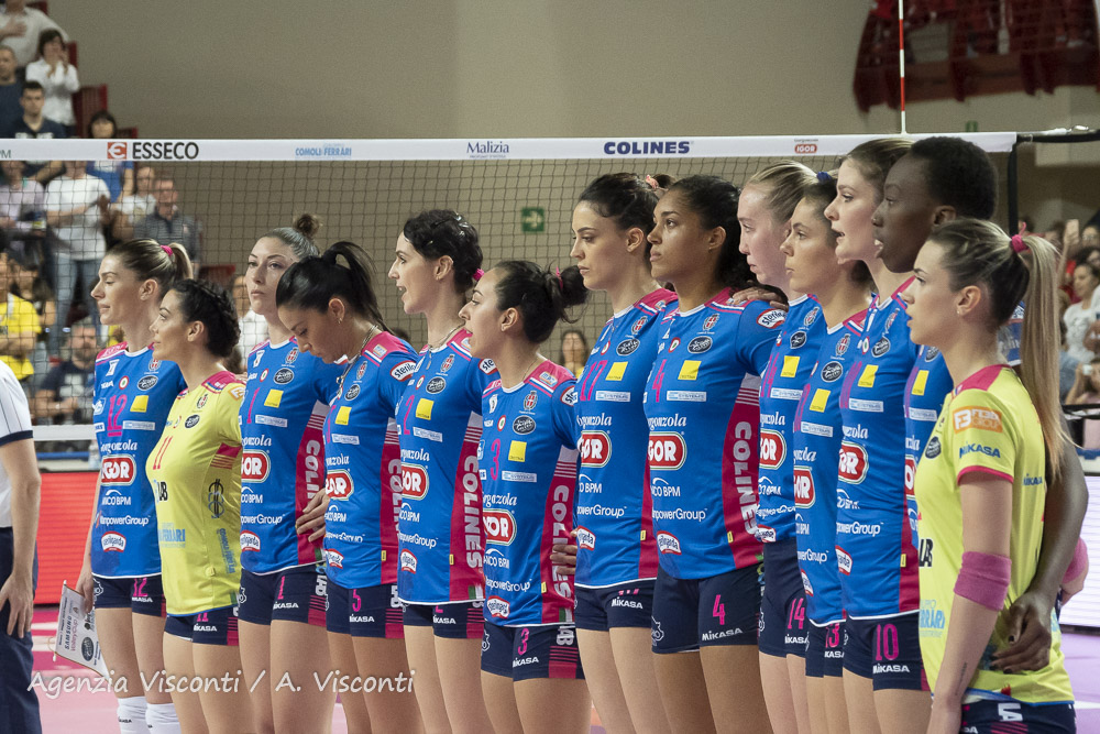 La galleria fotografica di Igor Volley Novara-Conegliano