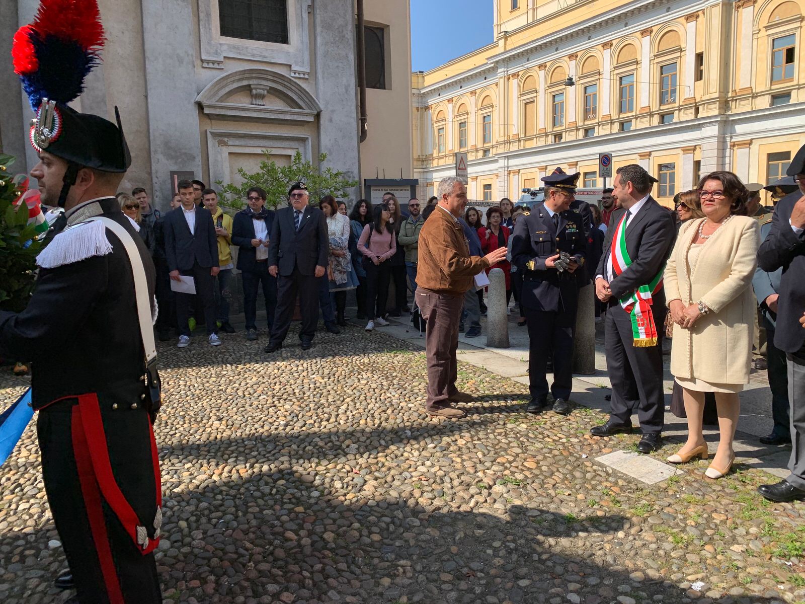Cerimonia Nastro Azzurro a Novara