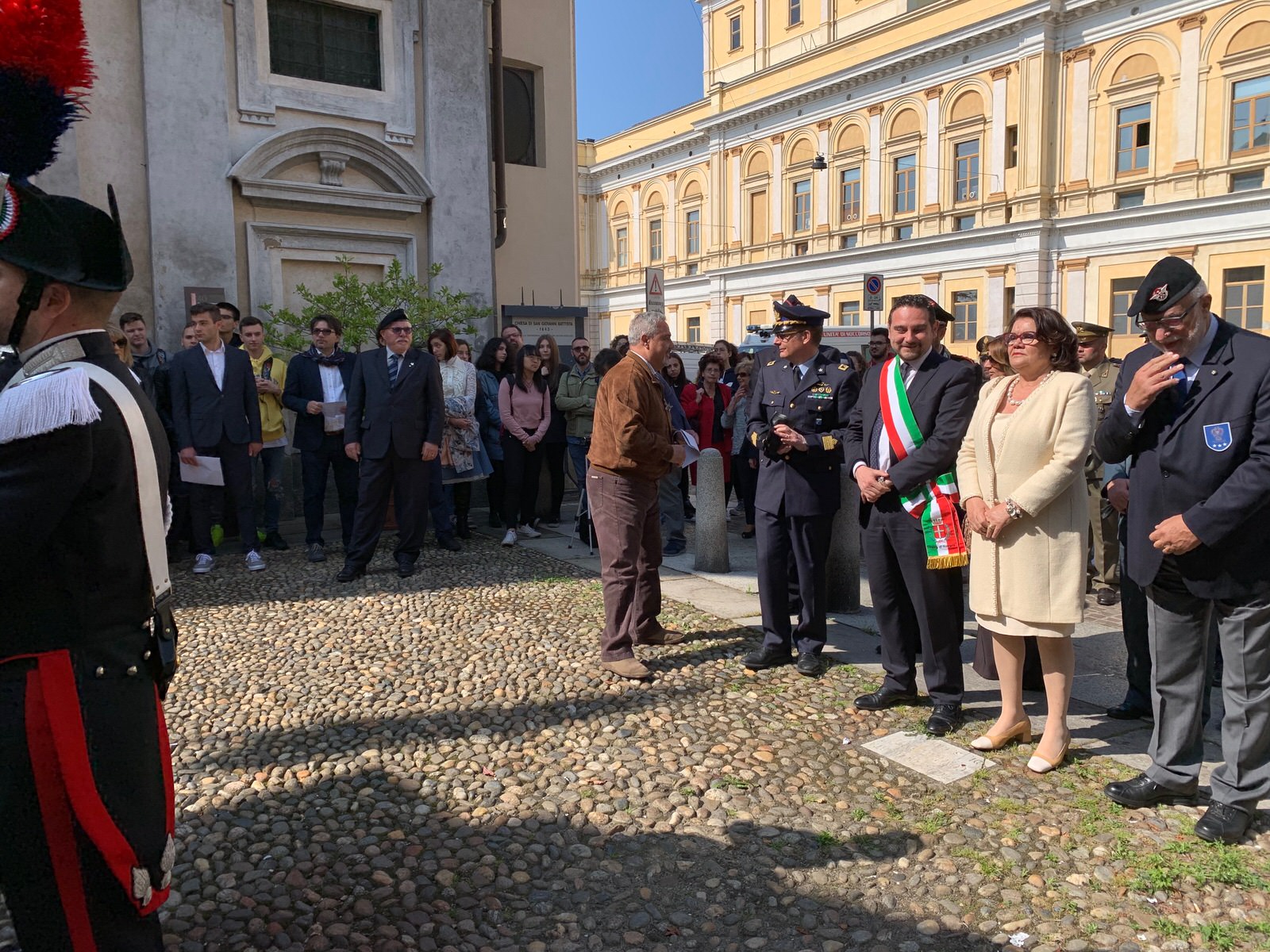 Cerimonia Nastro Azzurro a Novara