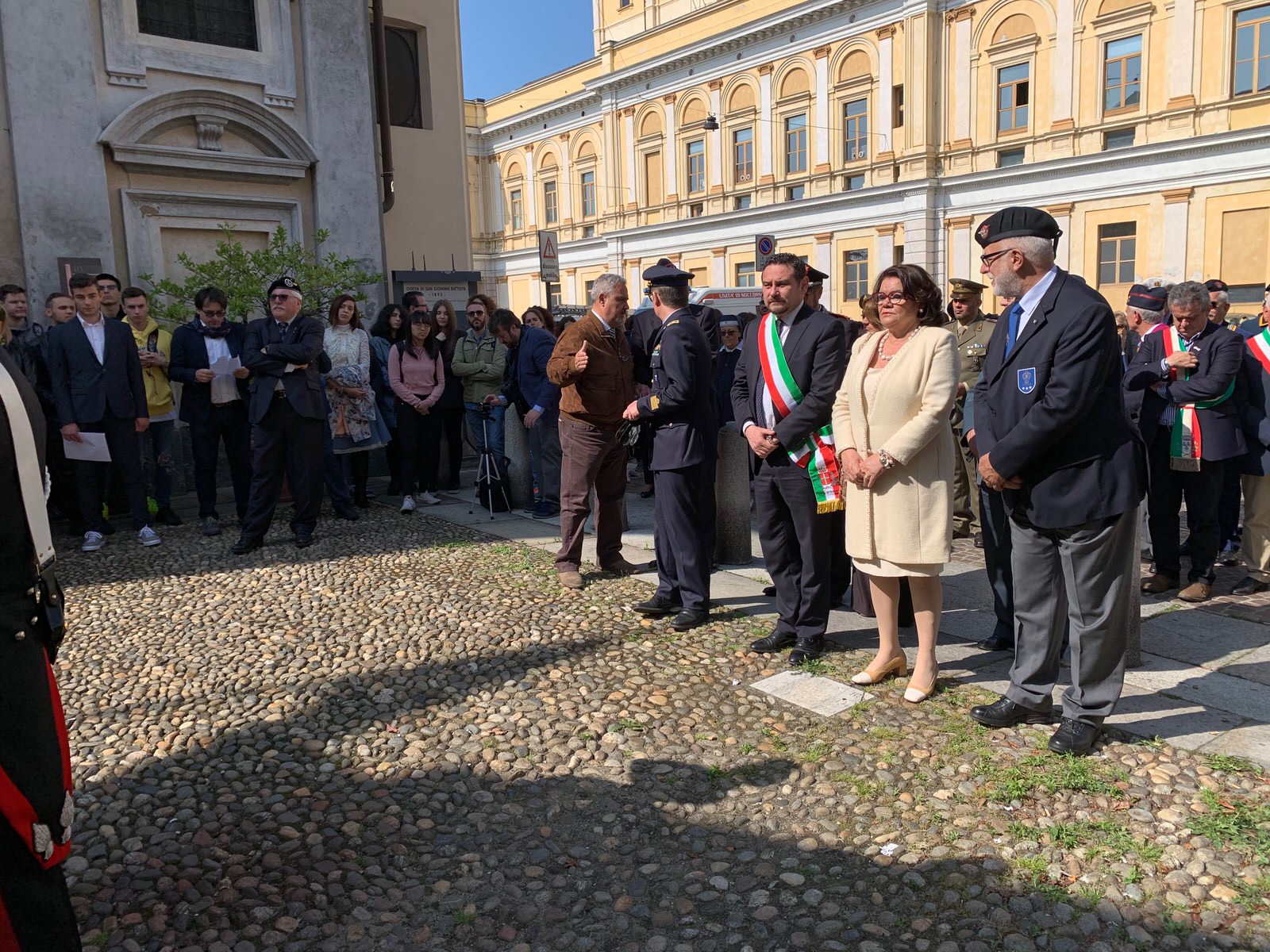 Cerimonia Nastro Azzurro a Novara