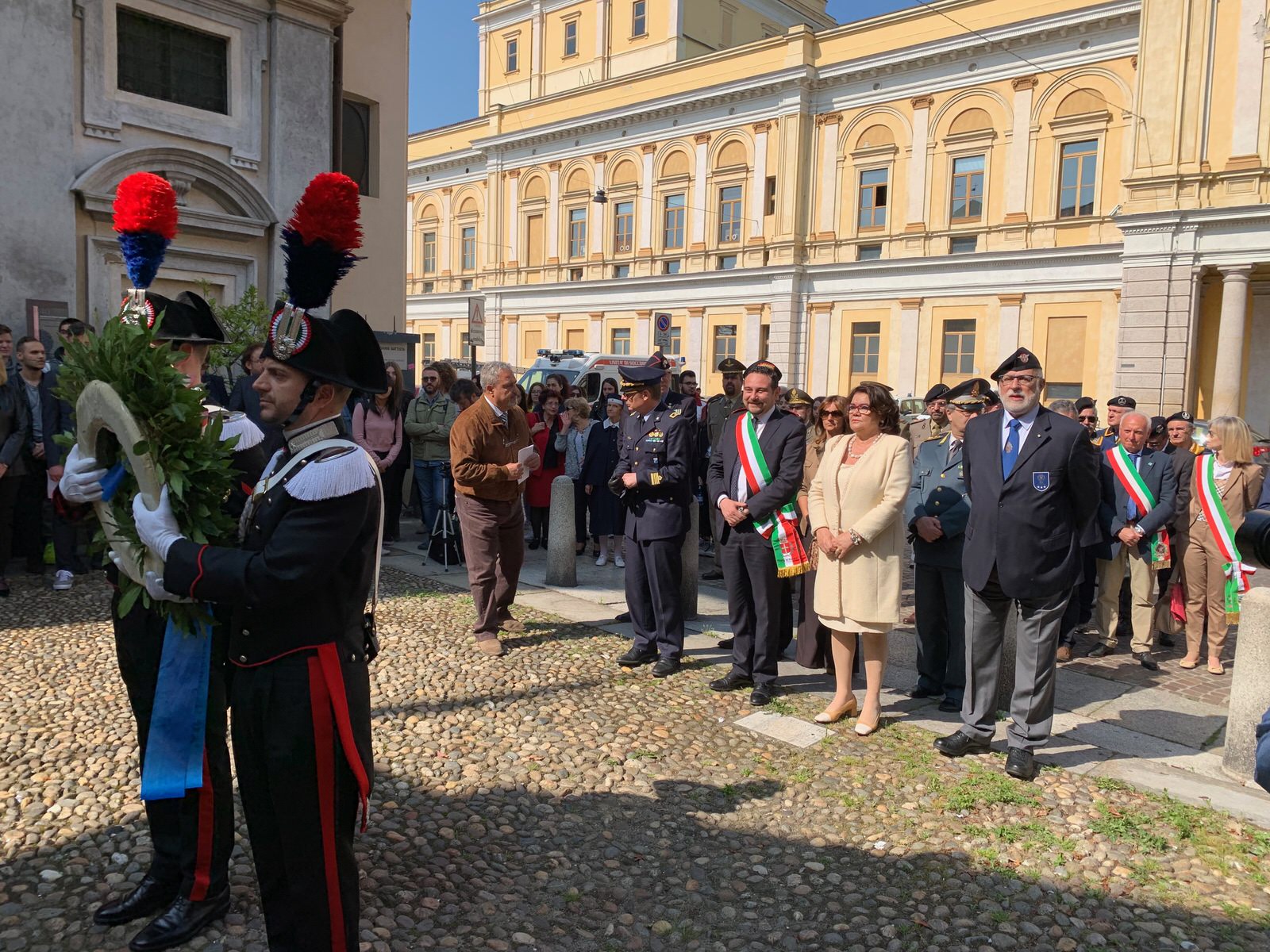 Cerimonia Nastro Azzurro a Novara