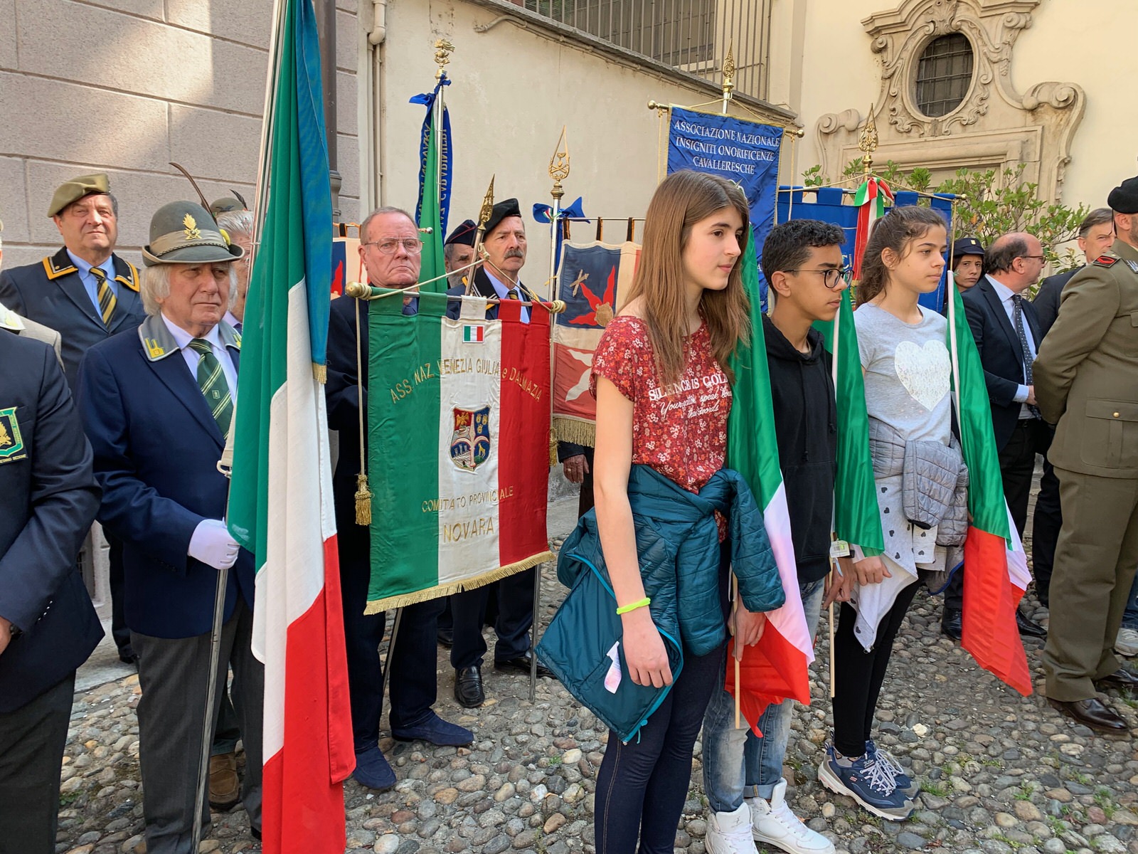 Cerimonia Nastro Azzurro a Novara