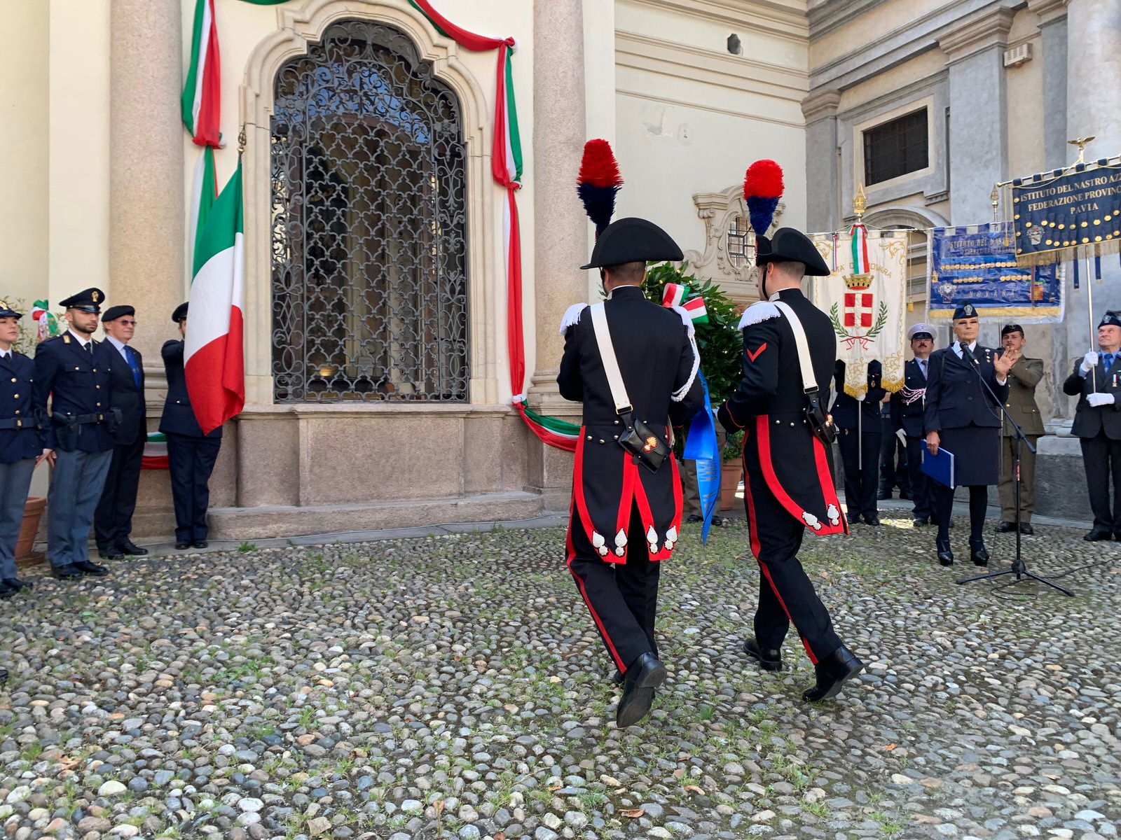 Cerimonia Nastro Azzurro a Novara