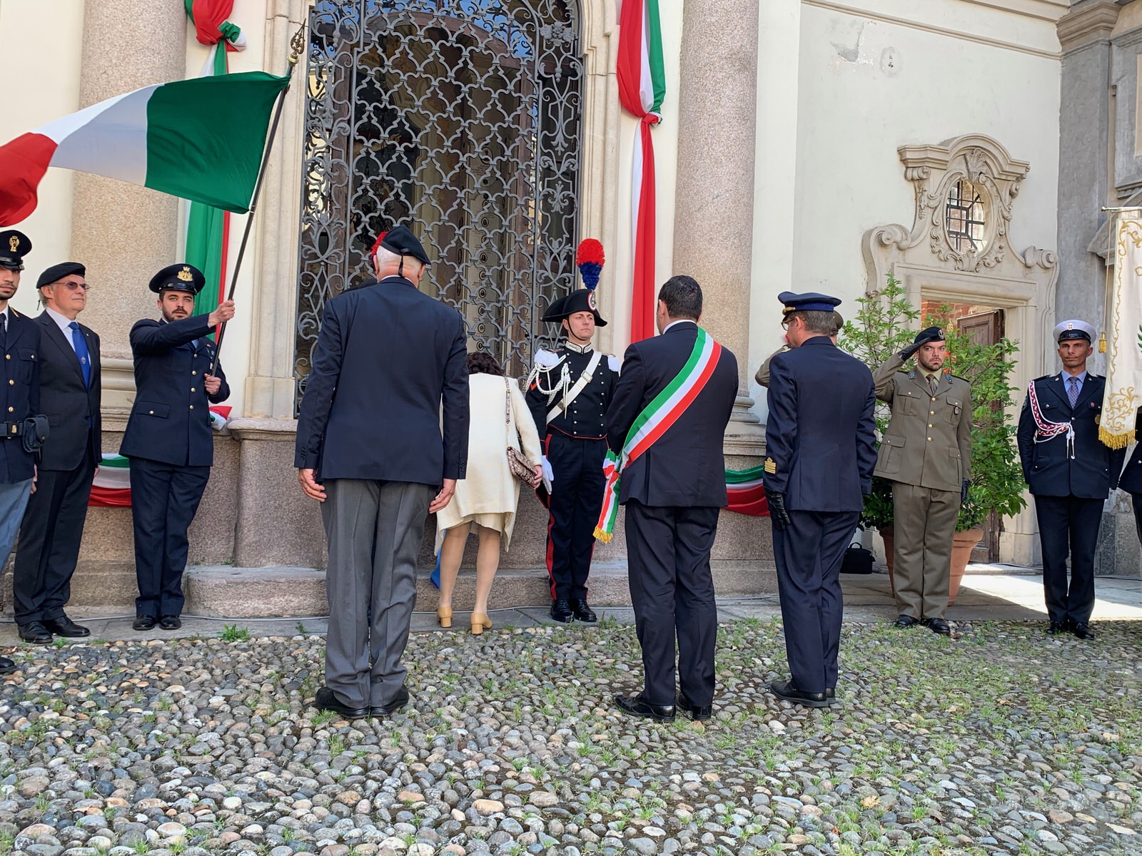 Cerimonia Nastro Azzurro a Novara