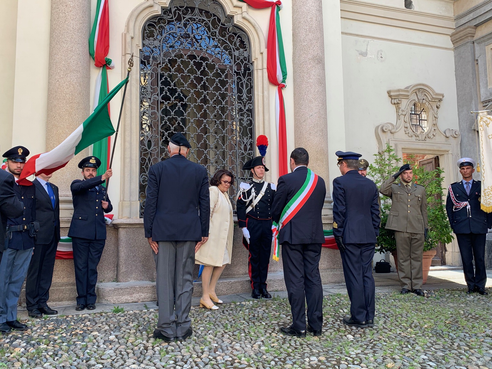 Cerimonia Nastro Azzurro a Novara