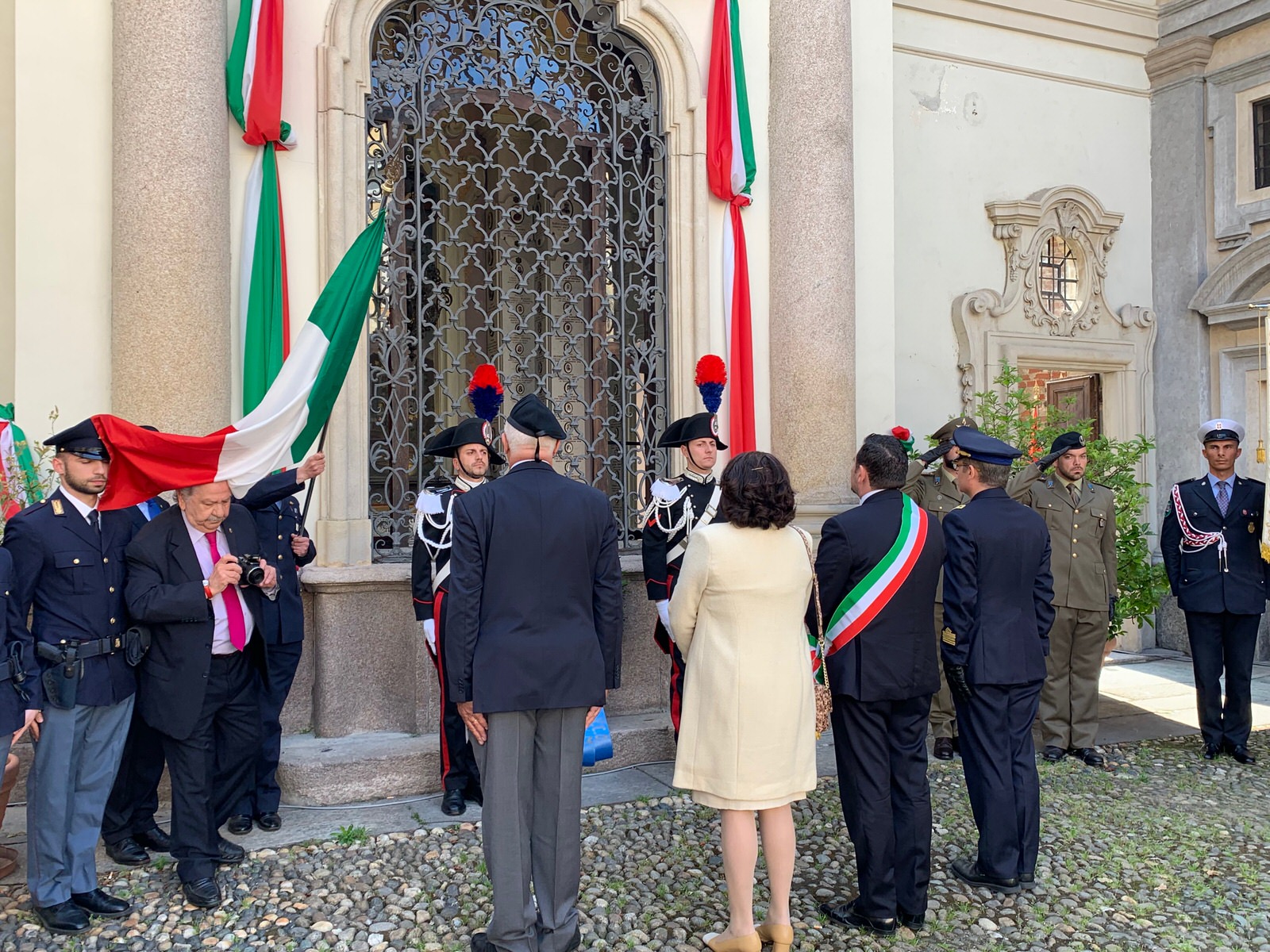 Cerimonia Nastro Azzurro a Novara