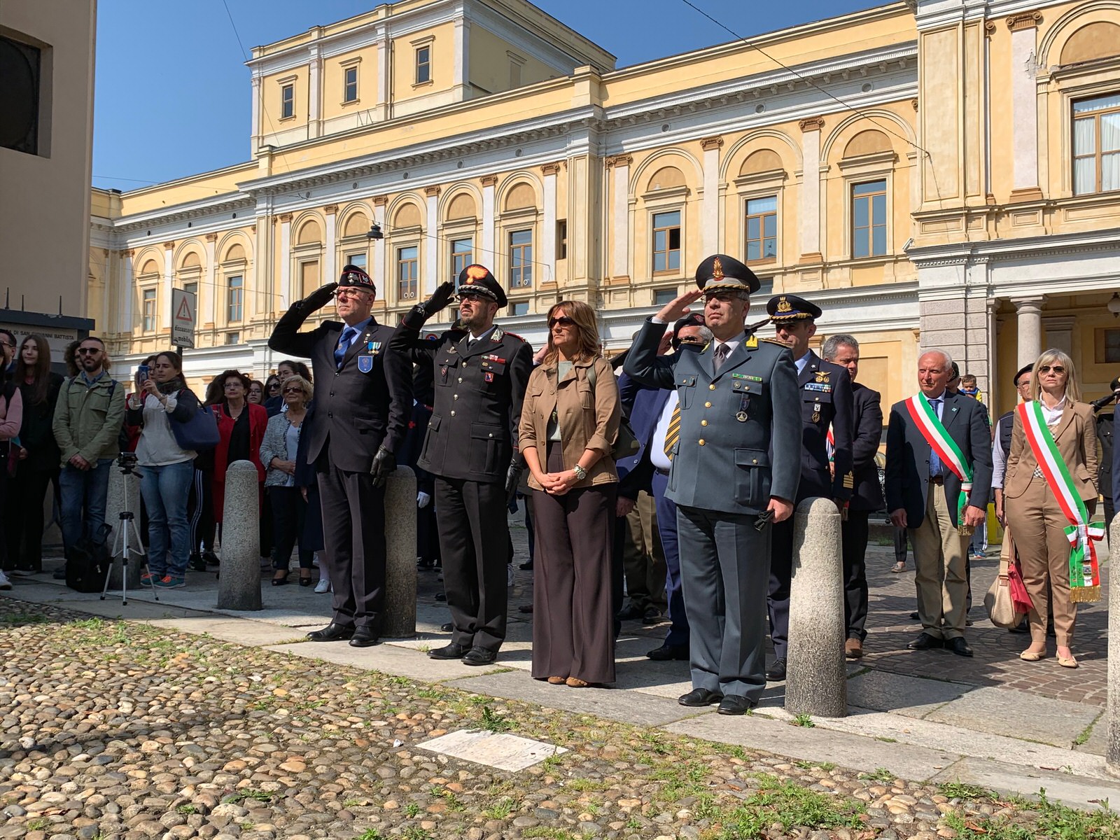Cerimonia Nastro Azzurro a Novara