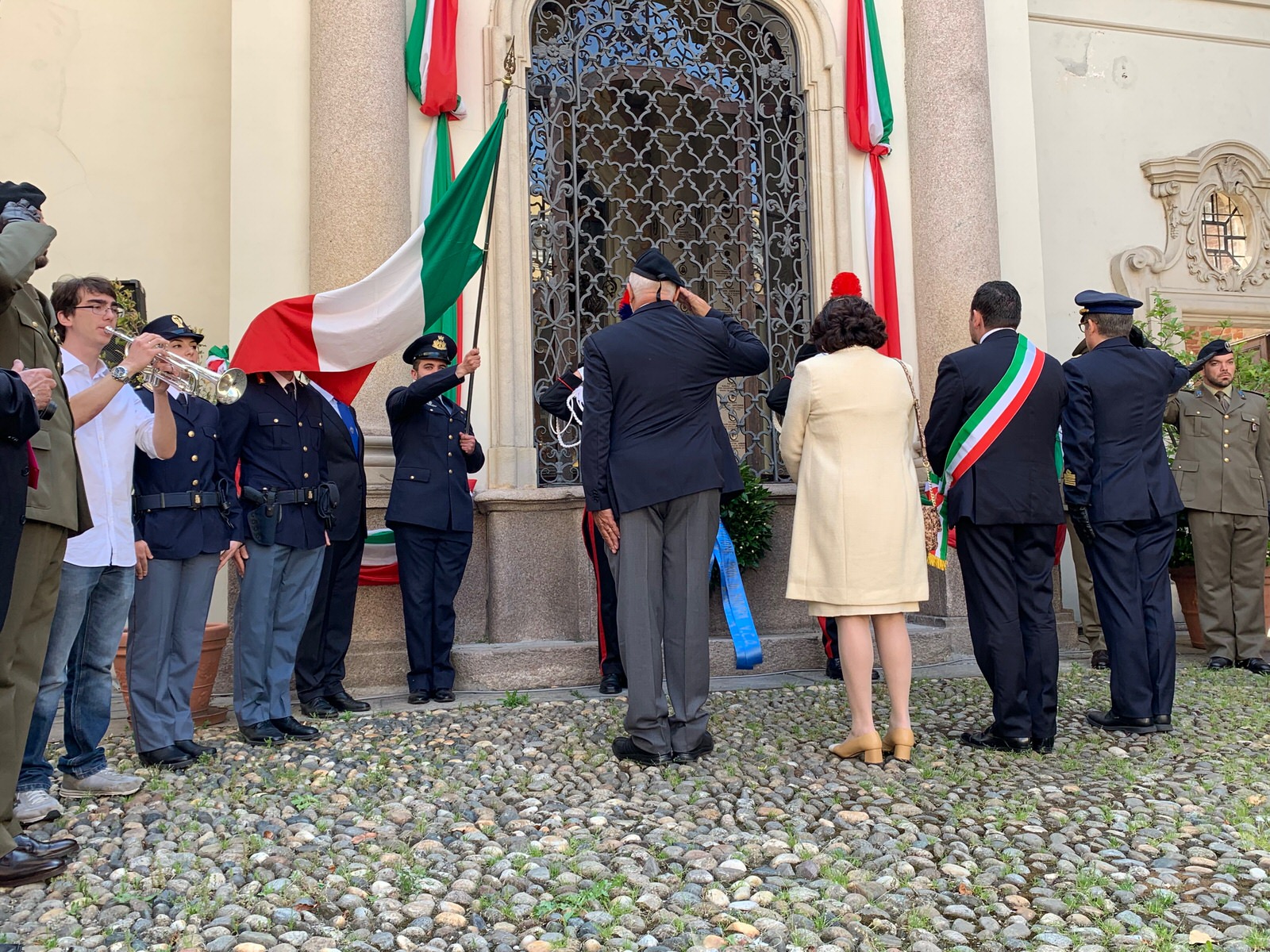 Cerimonia Nastro Azzurro a Novara