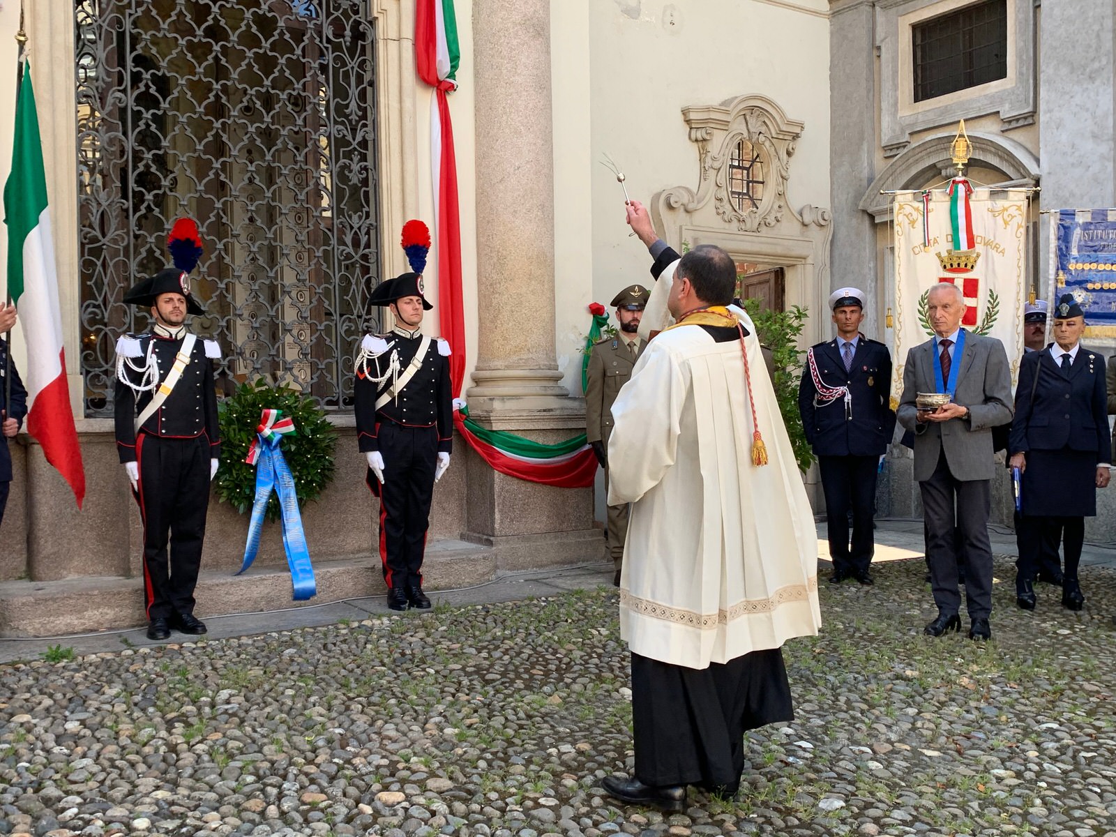 Cerimonia Nastro Azzurro a Novara