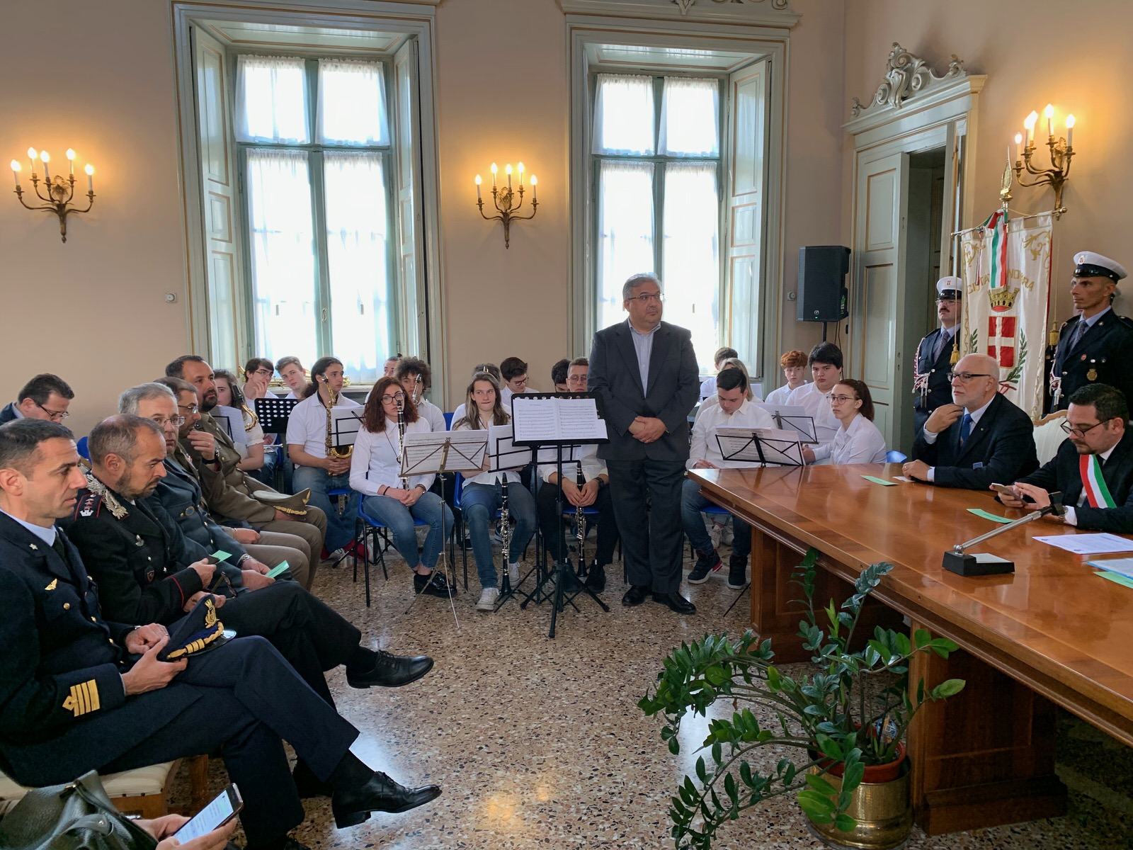 Cerimonia Nastro Azzurro a Novara
