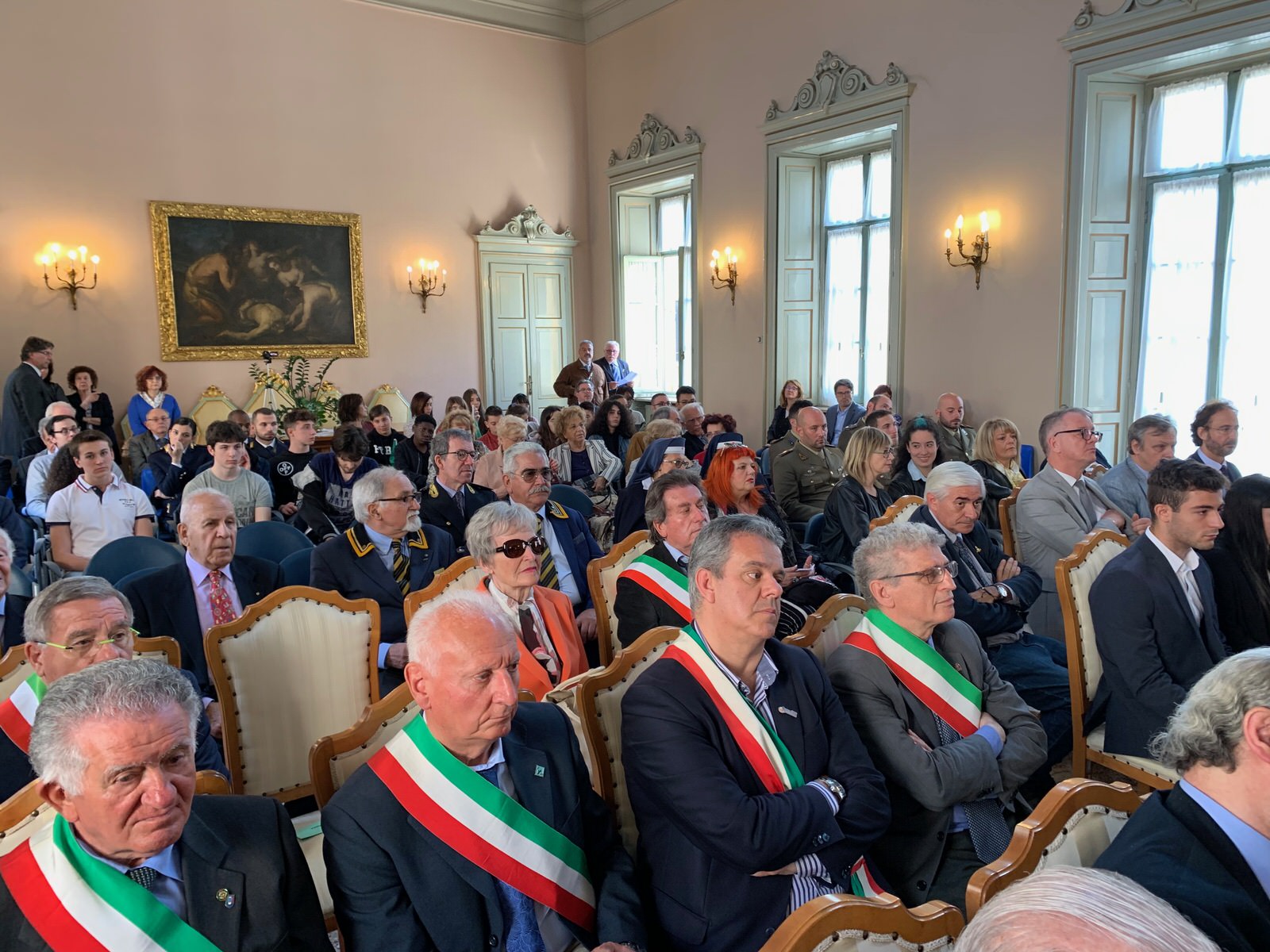 Cerimonia Nastro Azzurro a Novara