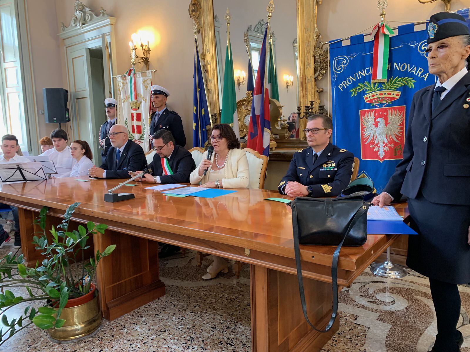 Cerimonia Nastro Azzurro a Novara