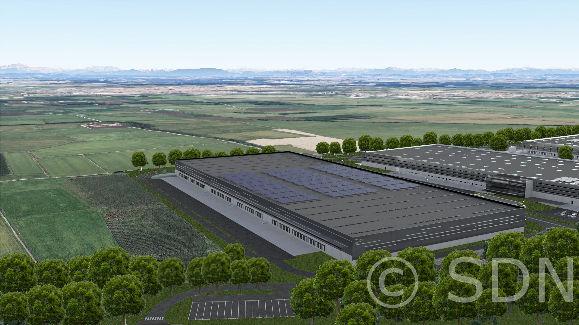 Area logistica tra Trecate e Novara con Gucci: ecco come saranno i capannoni