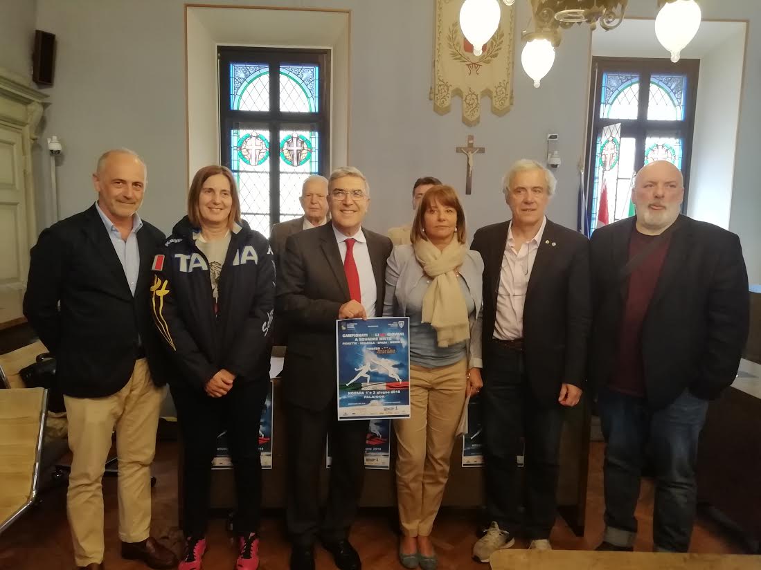 Il 1° giugno il Campionato italiano Giovani a squadre miste organizzato dalla Pro Novara Scherma
