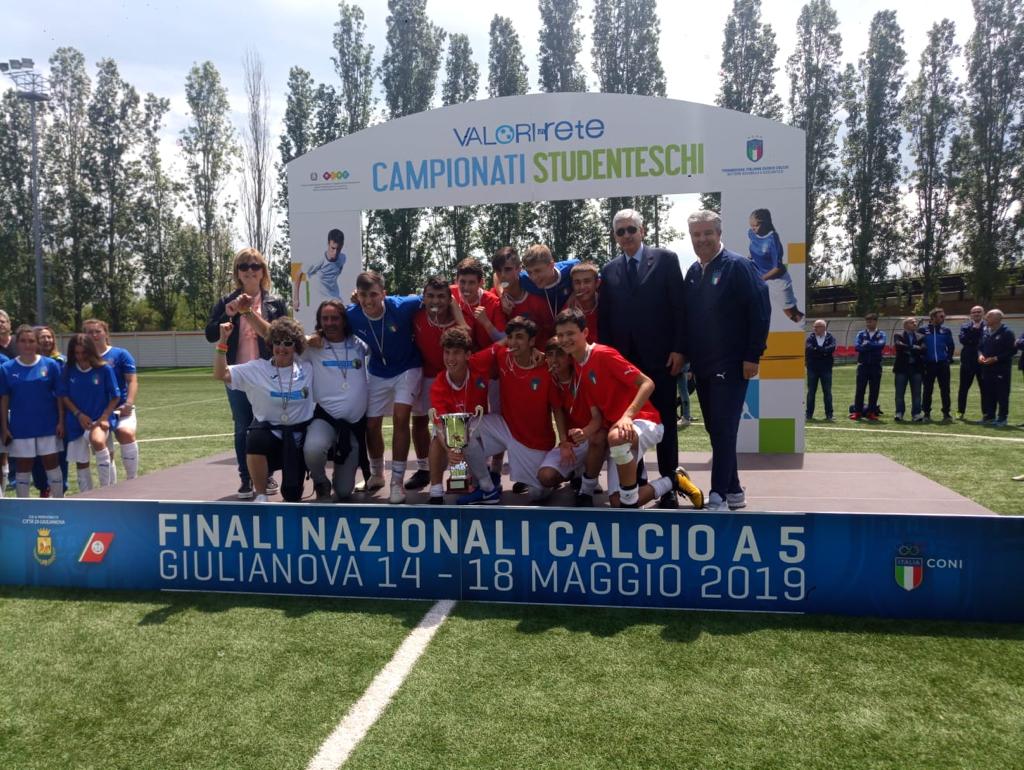 Il Liceo Cavalieri di Verbania è campione italiano di calcio a 5