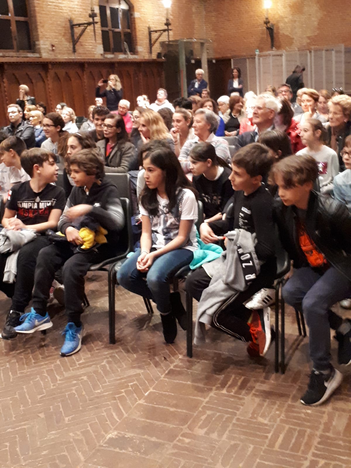I bimbi della San Vincenzo incontrano Tatiana Bucci, sopravvissuta alla Shoah