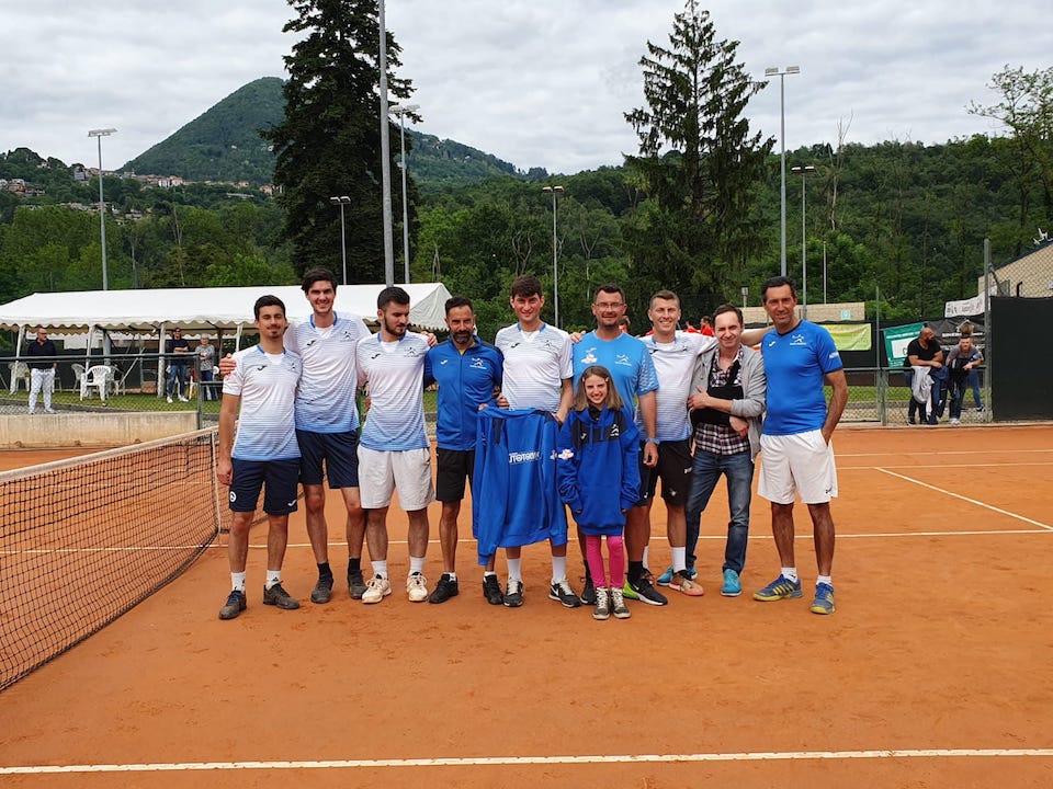 Il Tennis Verbania conquista la Serie C nazionale