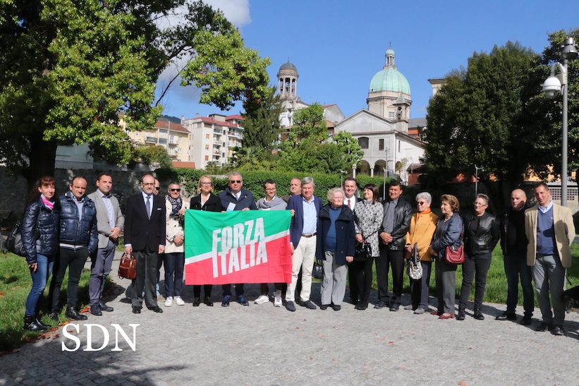 Presentata a Verbania la lista di Forza Italia a sostegno di Giandomenico Albertella