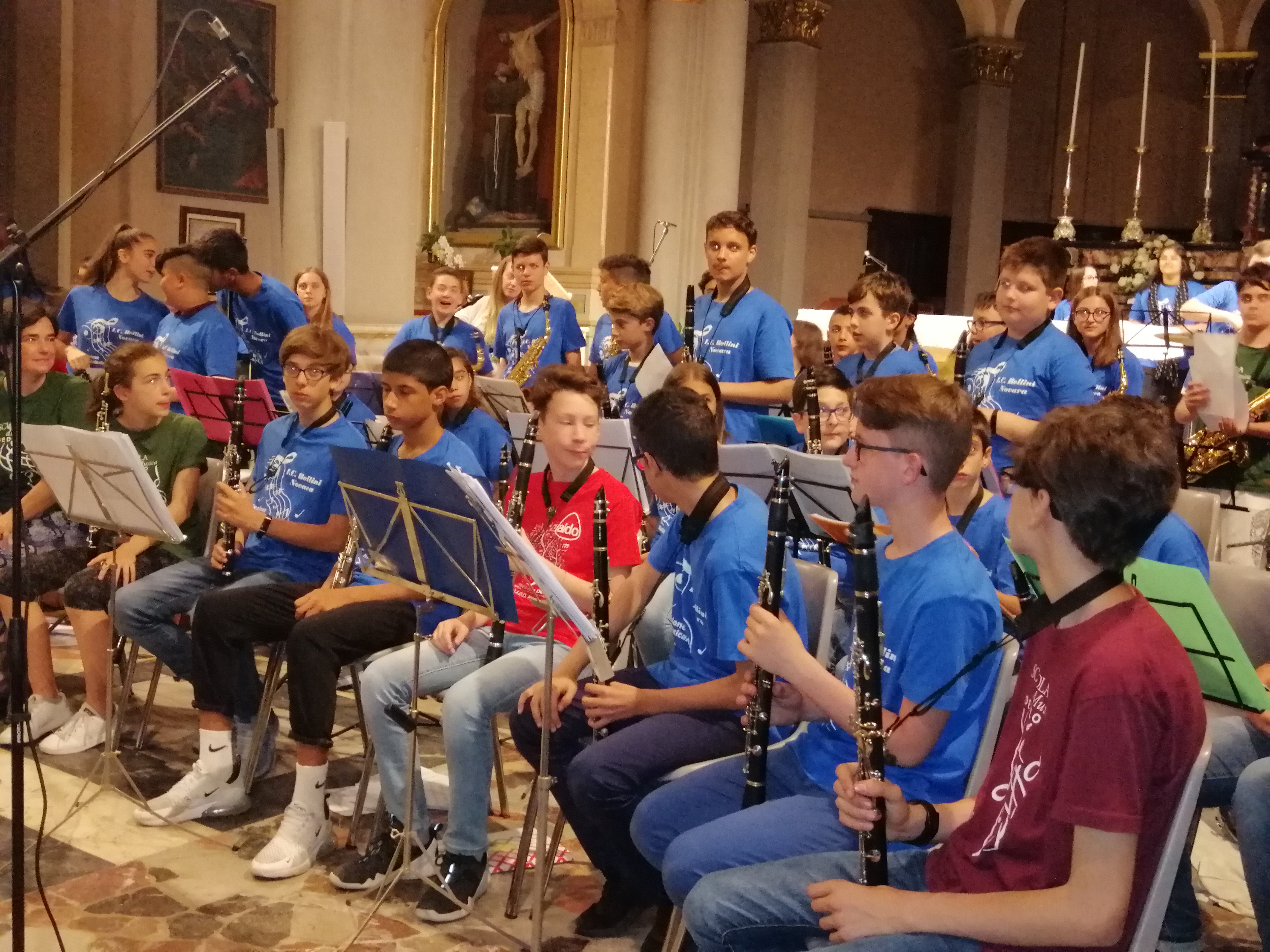 Concerto dell’I.C. Bellini di Novara: si lavora a un’orchestra cittadina stabile con ragazzi di S. Andrea e S. Agabio