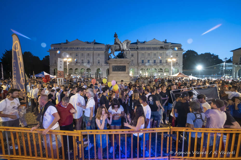 Streetgames 2019, migliaia di spettatori a Novara nella prima serata (le immagini)
