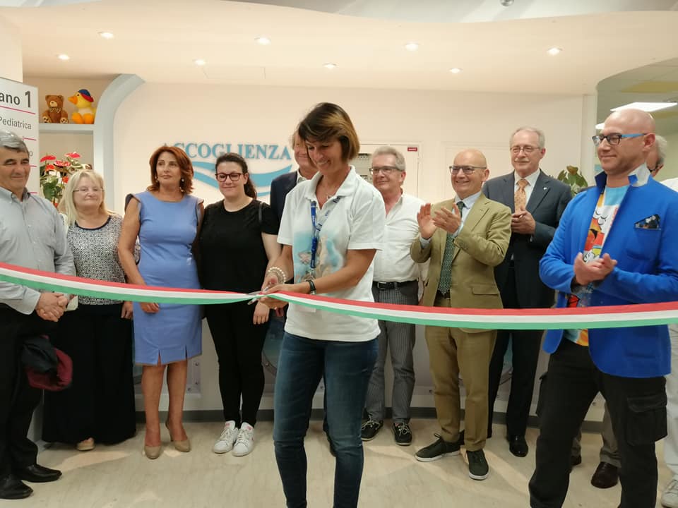 Alla Pediatria del Maggiore, nuovo atrio d’ingresso a misura di bimbo