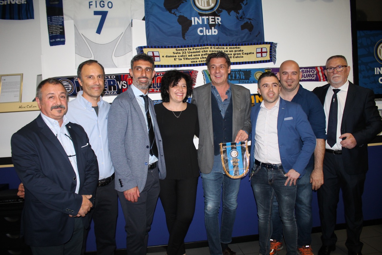 Nuova sede dell’Inter Club Novara Nerazzurra: inaugurazione con Nicola Berti