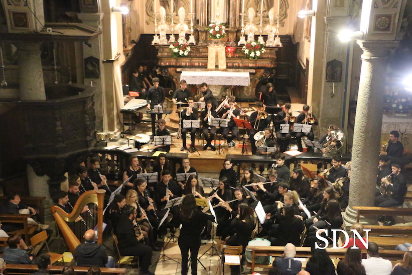 L’orchestra del Liceo Gobetti ha inaugurato “Mergozzo si nota 2019”
