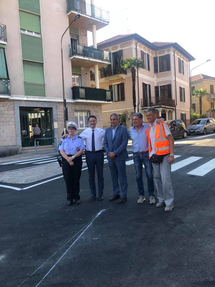 Arona, da oggi nuova viabilità in via Cantoni-Turati-Mazzini