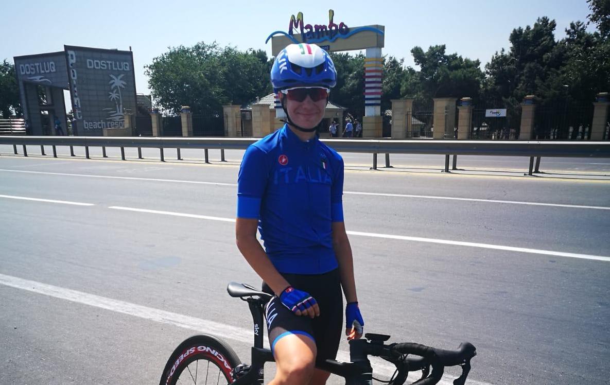 Francesca Barale quarta nella crono a Baku