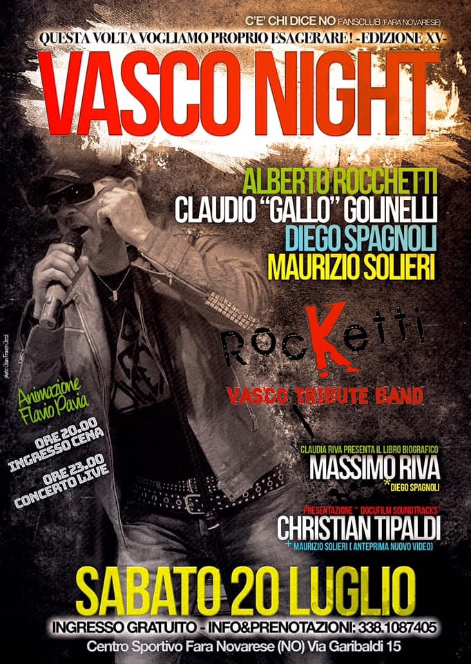 Fara: la musica di Vasco e Litfiba in scena per beneficenza