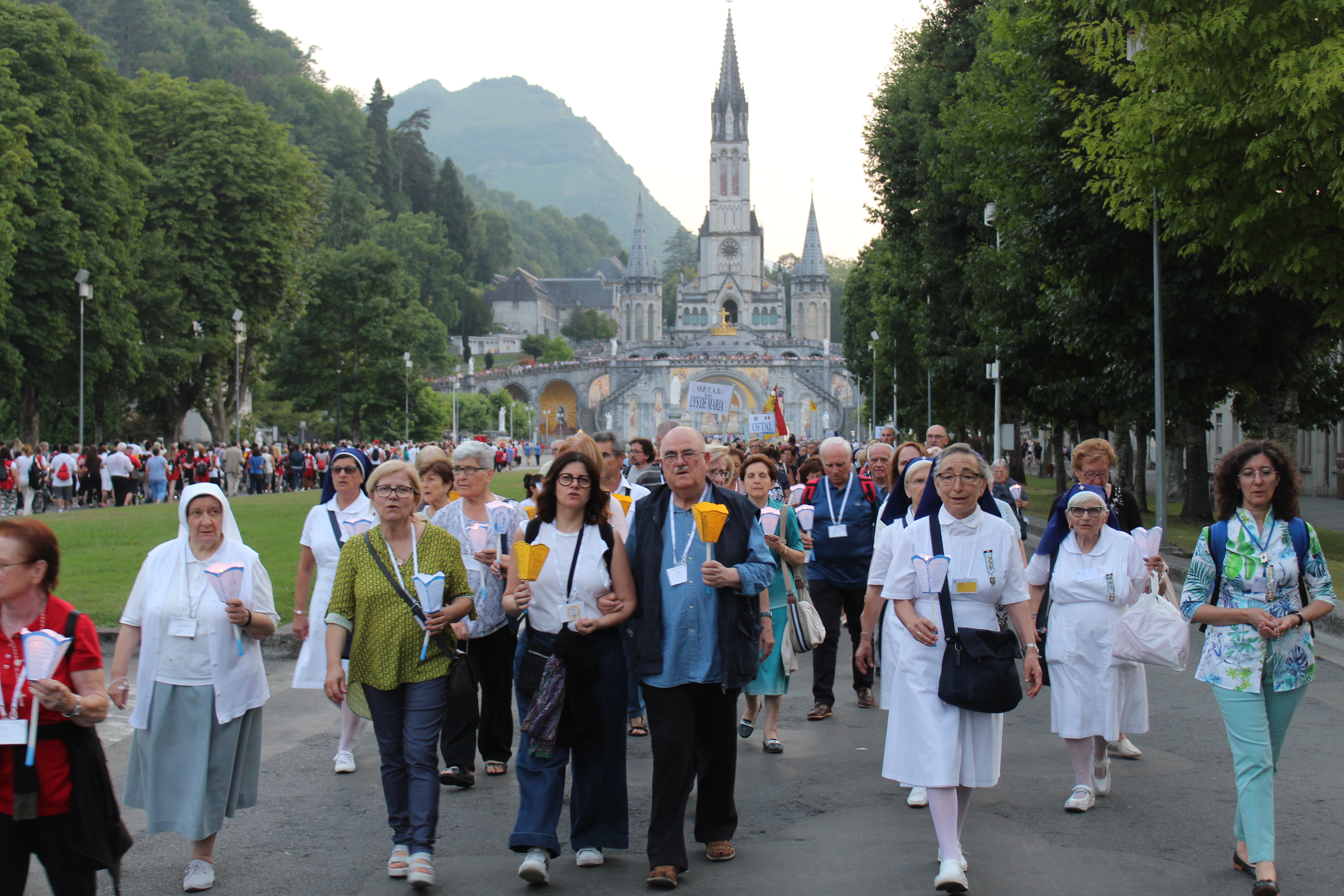 Lourdes, forte esperienza per 530 pellegrini