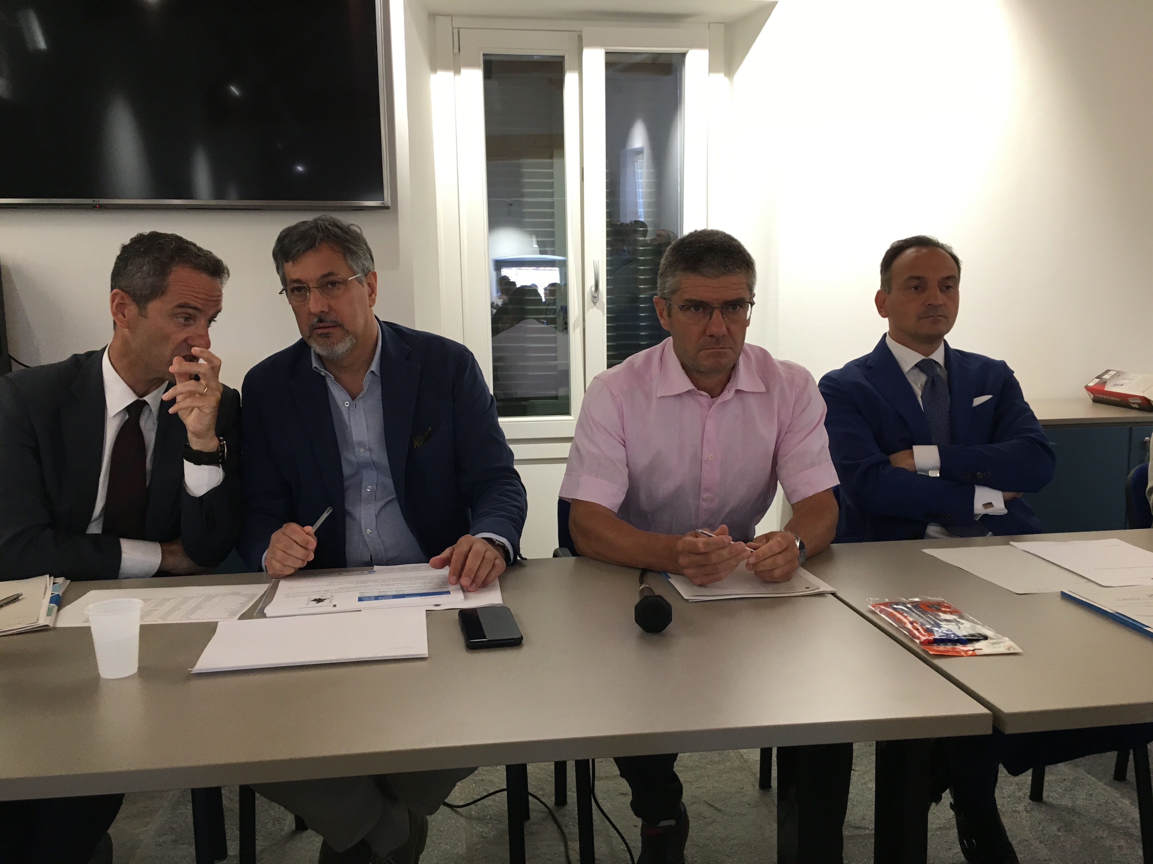 Ospedale unico: il presidente Cirio a Mergozzo incontra i sindaci del Vco
