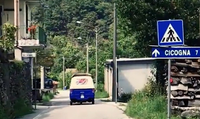 Chiusura a fasce orarie per la strada che sale a Cicogna