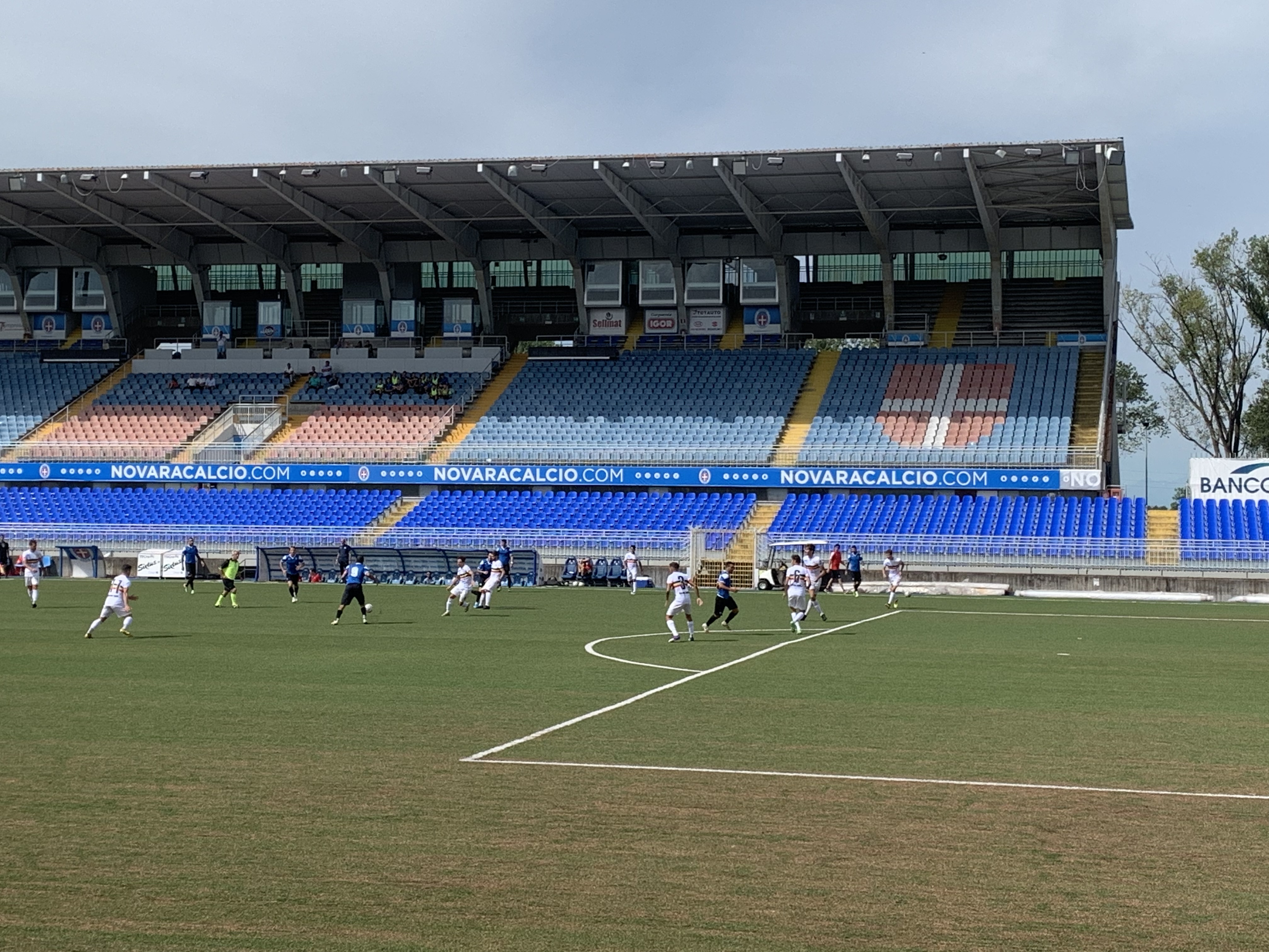 Novara calcio, 2 a 0 in amichevole con il Verbania