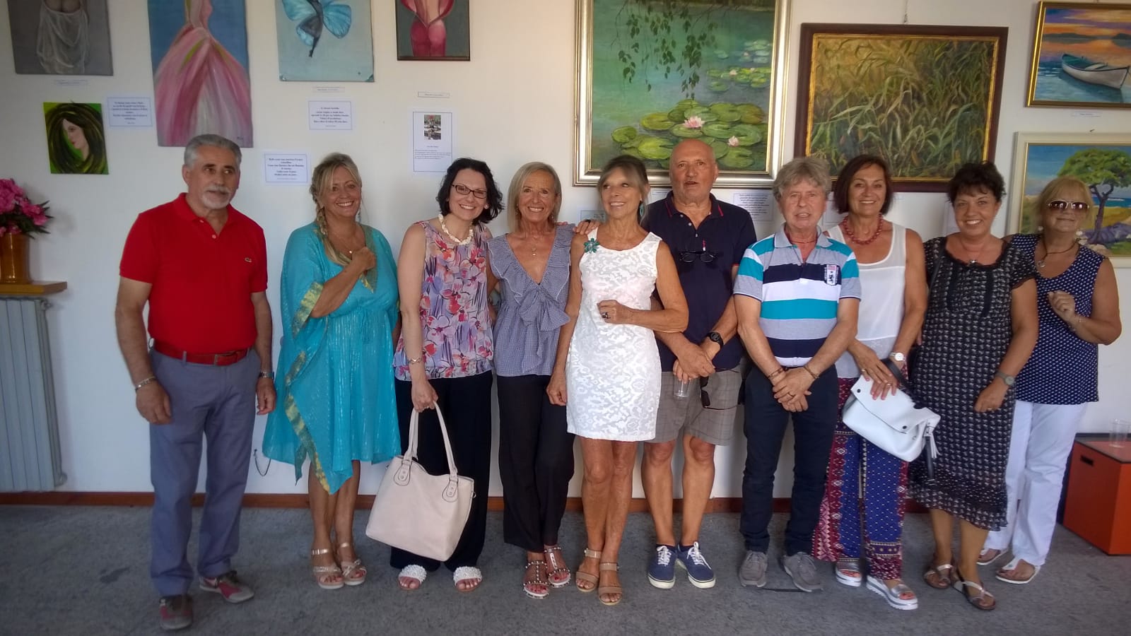 Lesa, conclusa la mostra “AmoreNatura” a cura di ‘Belgiratedipinge’