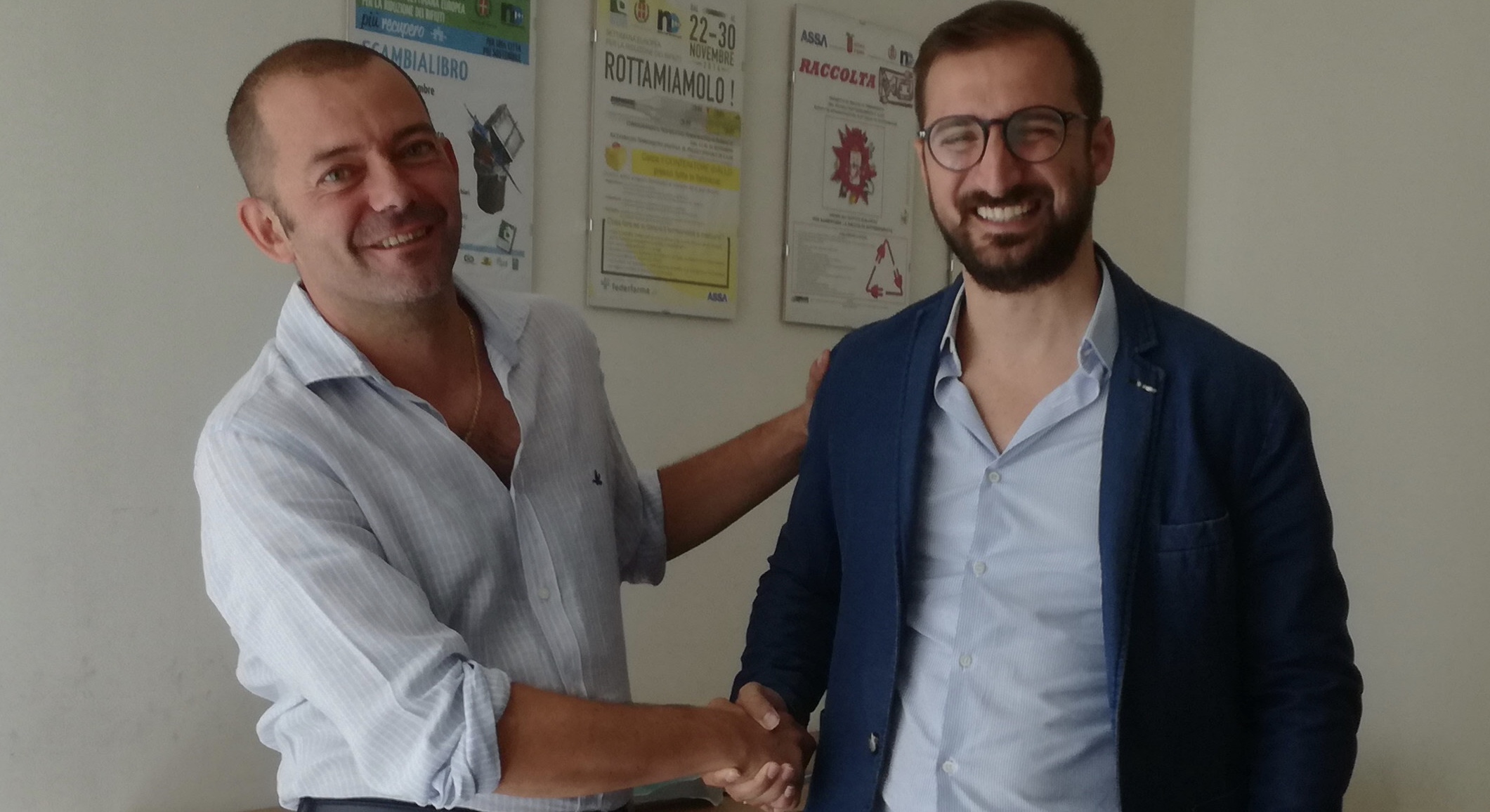 Yari Negri, è il nuovo presidente di Assa: nel pomeriggio la visita alla sede