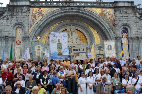 Ricordando il pellegrinaggio a Lourdes della diocesi di Novara
