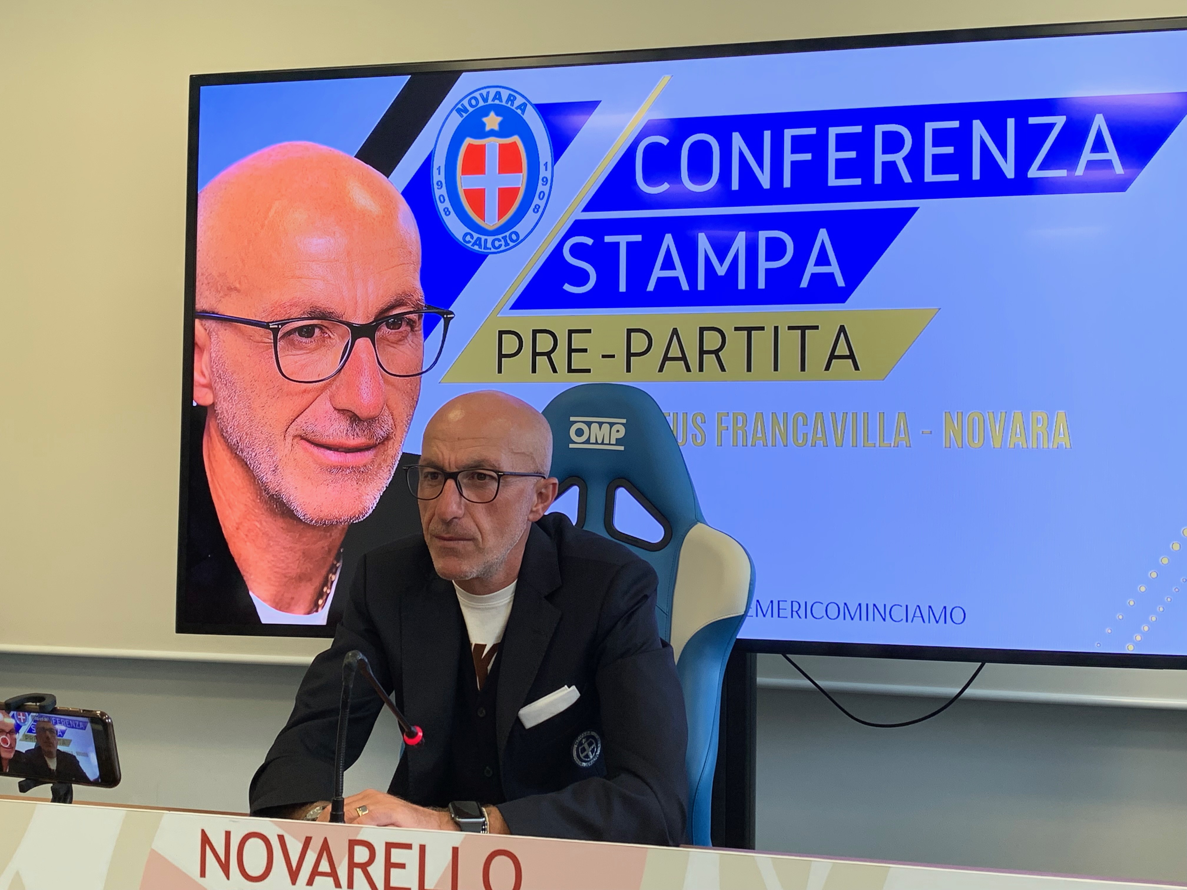 Novara calcio, sabato la Tim Cup con il Virtus Francavilla. Banchieri: «Scenderemo in campo per vincere»