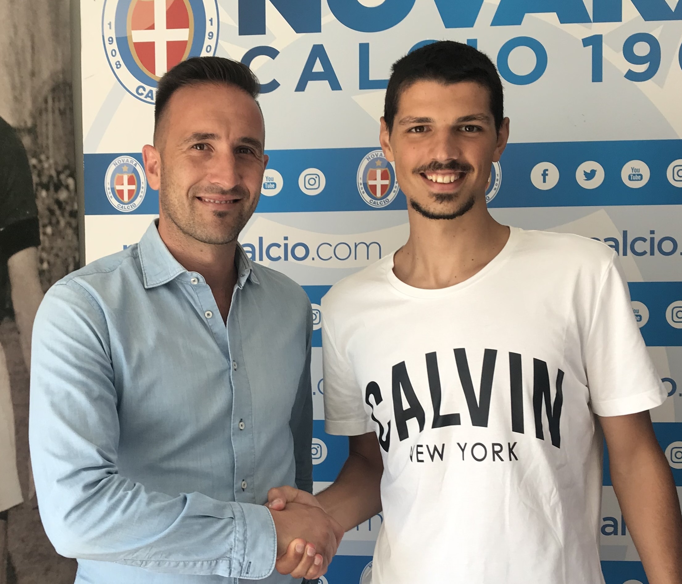 Mattia Bortolussi, nuovo attaccante del Novara: «Sono in una società ambiziosa»