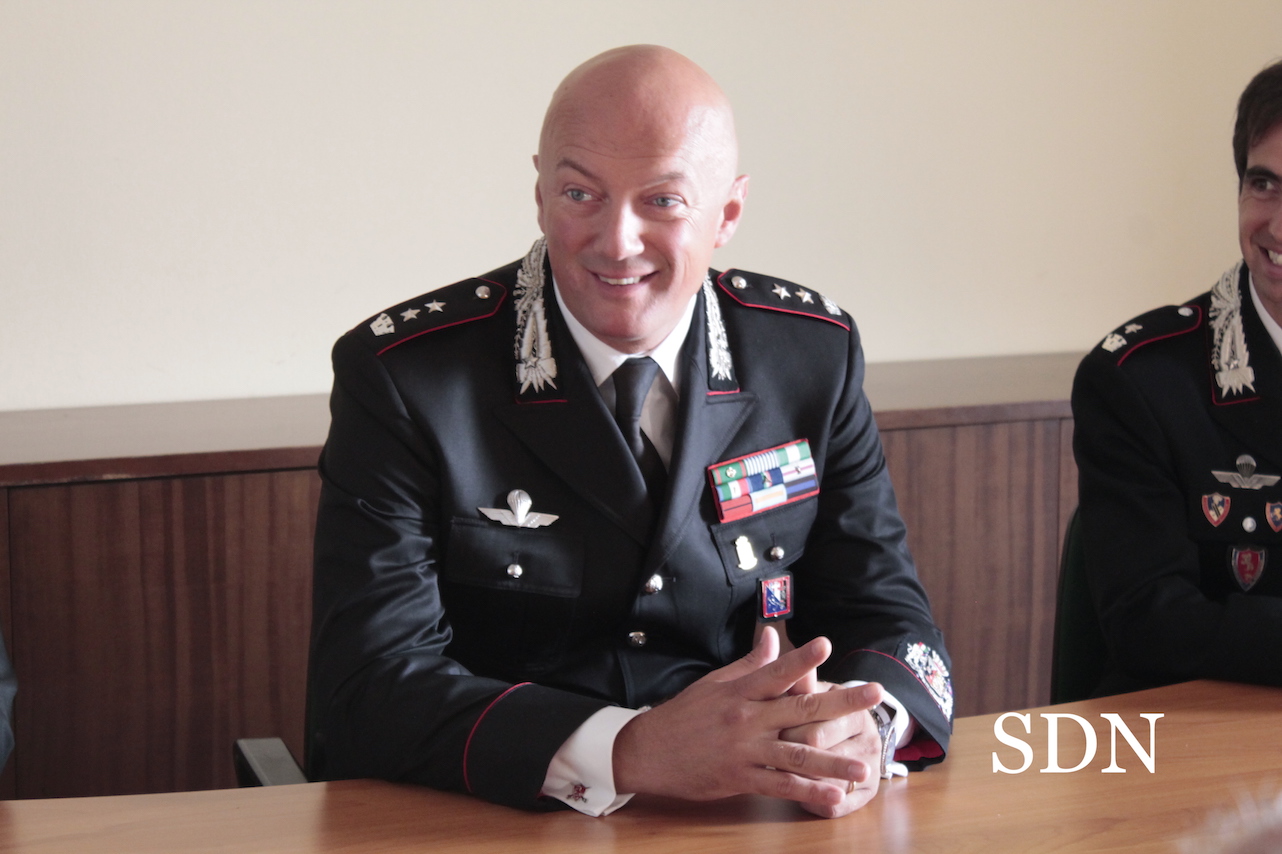 Alberto Cicognani alla guida dell’Arma nel Vco