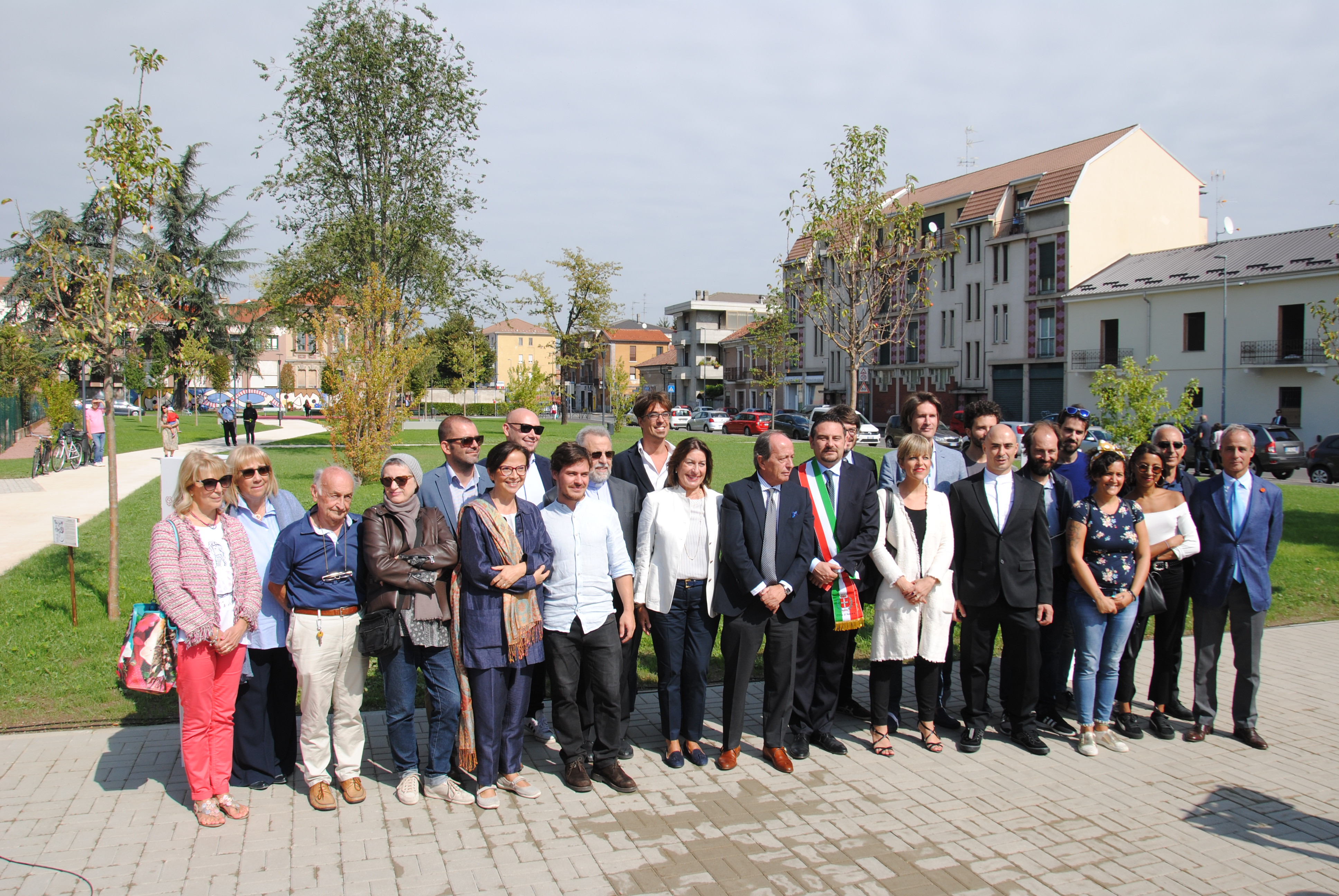 Novara: a S. Andrea inaugurato il giardino Marco Adolfo Boroli